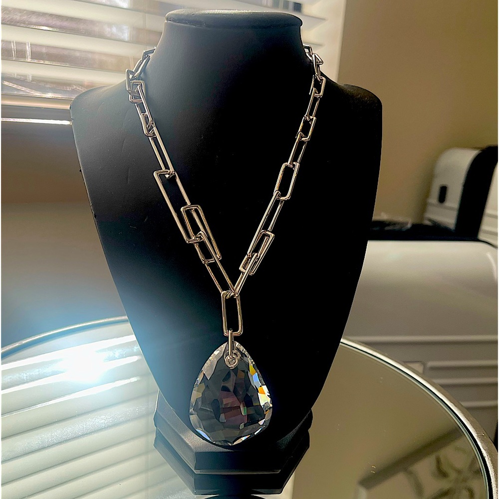 Swarovski crystal statement necklace